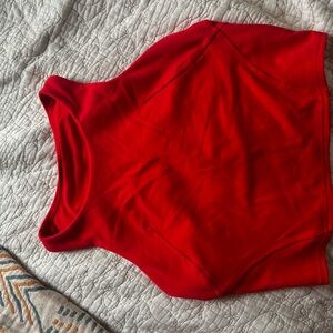 Lululemon cropped tank bra